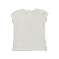 Bonpoint White Modern Cherry Baby Tee
