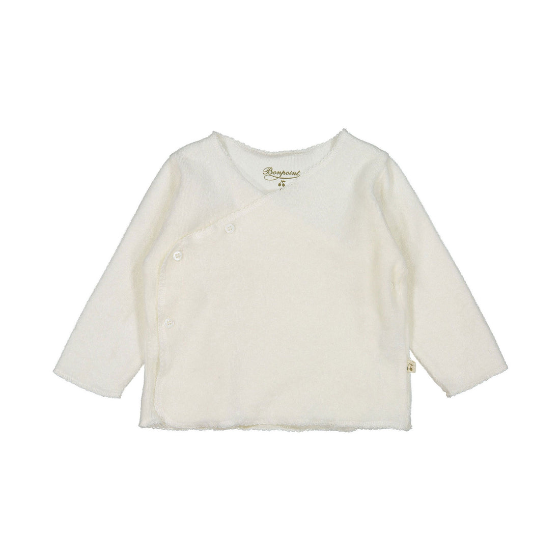 Bonpoint Cream Terry Kimono Set