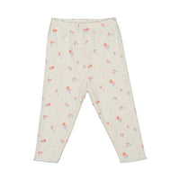 Bonpoint Cream Floral Print Legging Set