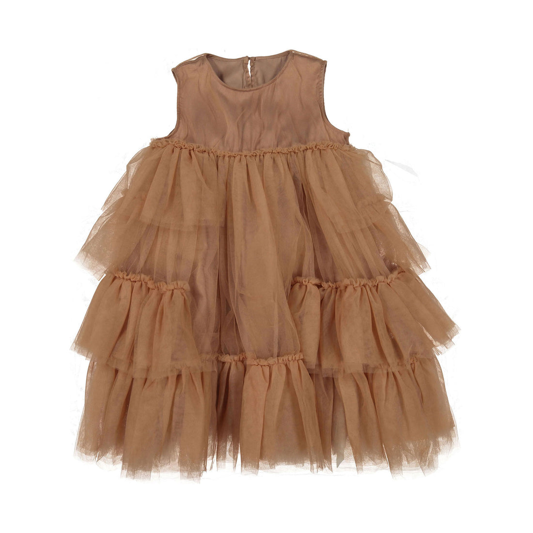 JNBY Pink Layered Tulle Dress