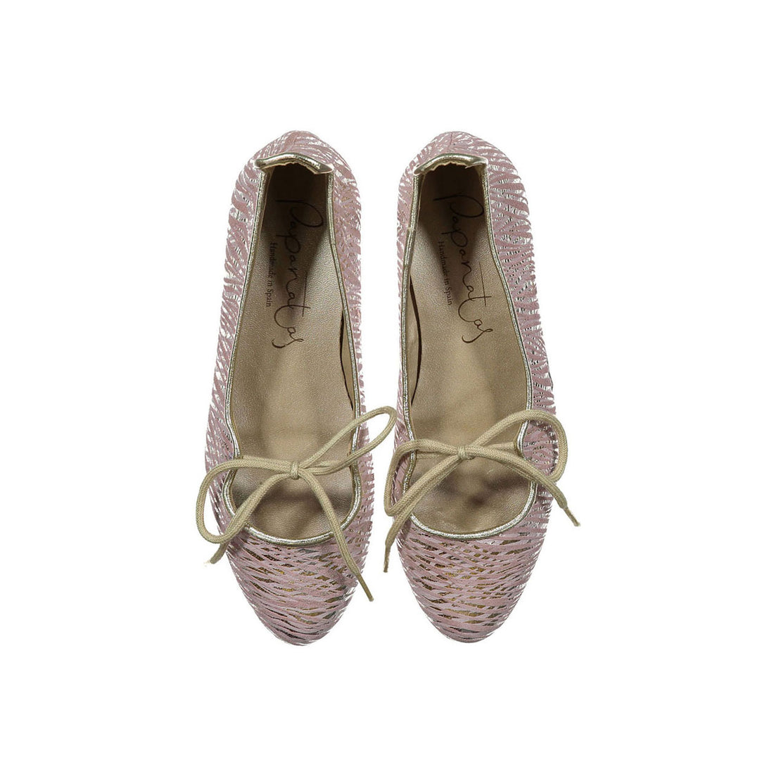 Papanatas Zebra Rose Bow Flats