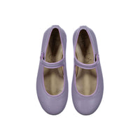 Papanatas Lilac Button Mary Janes