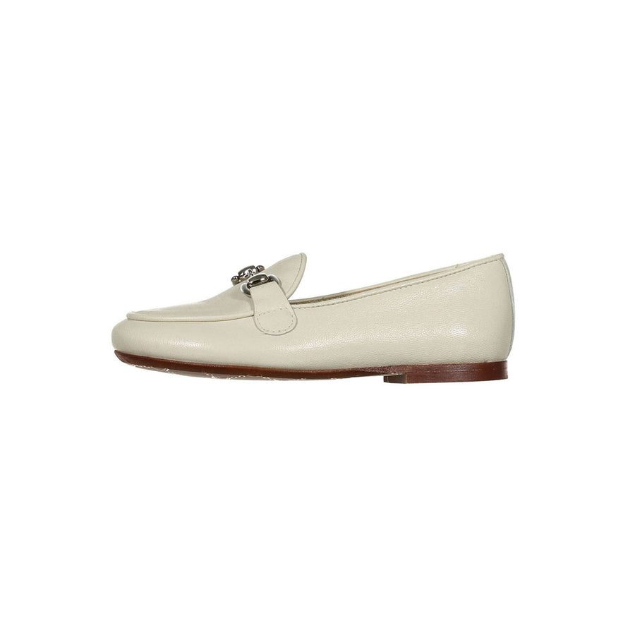 Papanatas Pearl Metallic Buckle Loafers