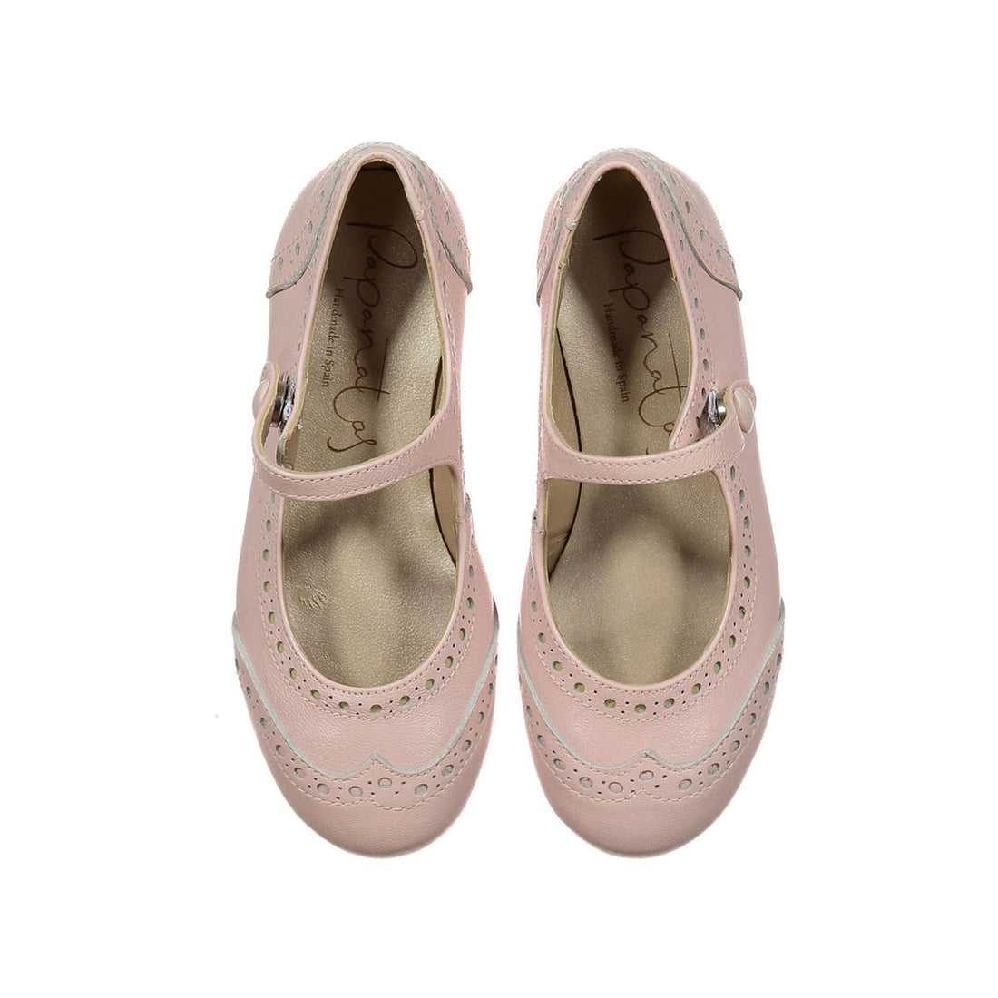 Papanatas Powder Wingtip Mary Janes