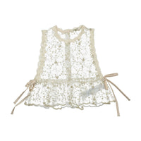 Susu and Cra Gold Mereubei Peplum Blouse