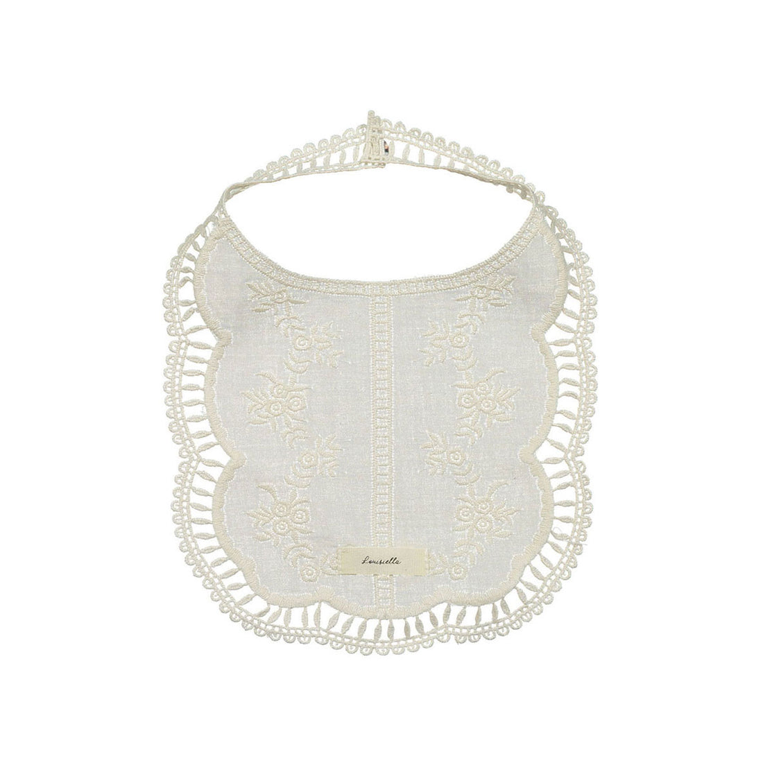 Louisiella Natural Zelia Bib