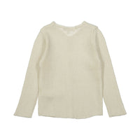 Susu and Cra Beige Knit Noi Cardigan