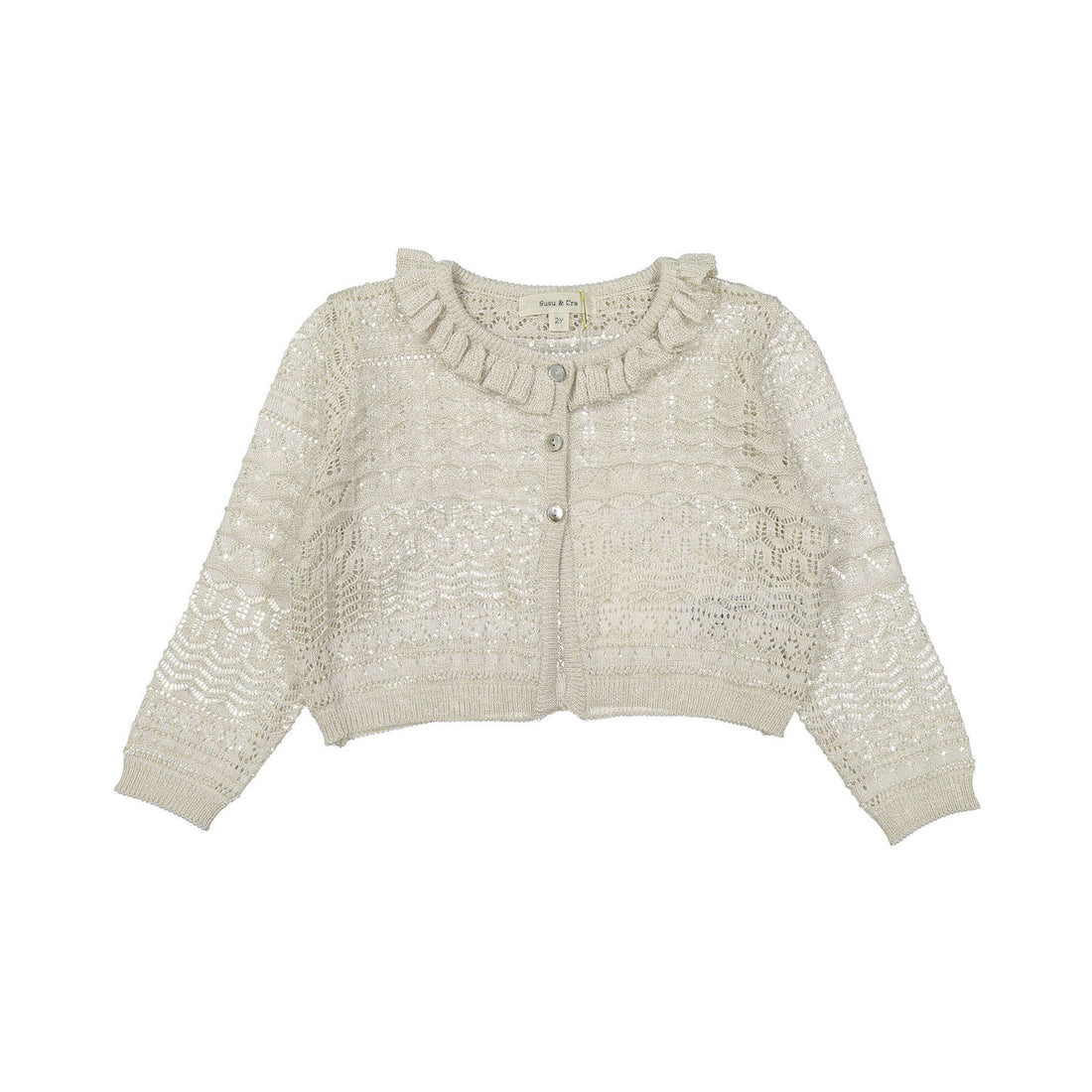 Susu and Cra Gold Knit Ensemble Cardigan