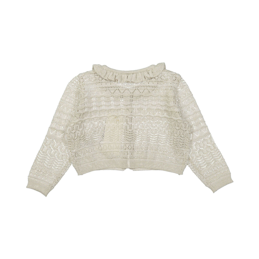 Susu and Cra Gold Knit Ensemble Cardigan