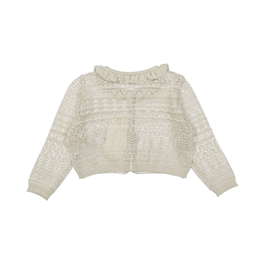 Susu and Cra Gold Knit Ensemble Cardigan