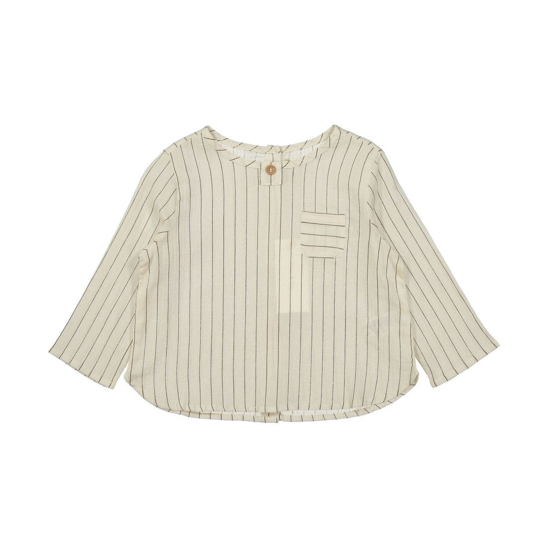 Susu and Cra Caramel Grown Stripe Shirt