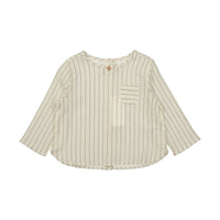 Susu and Cra Caramel Grown Stripe Shirt