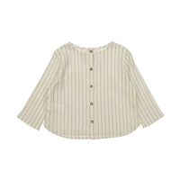 Susu and Cra Caramel Grown Stripe Shirt