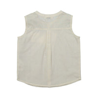 Susu and Cra Beige Weizen Sleeveless Shirt