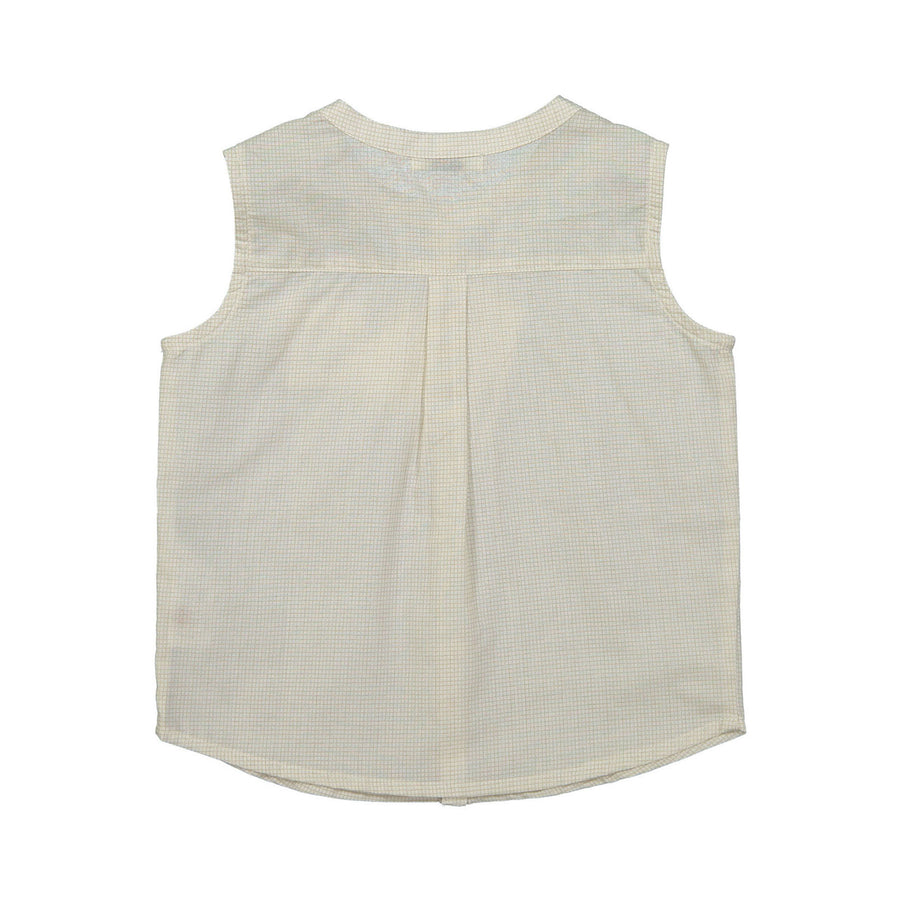 Susu and Cra Beige Weizen Sleeveless Shirt
