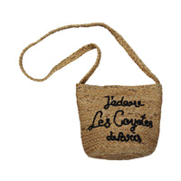 Les Coyotes de Paris Ariel Straw Bag