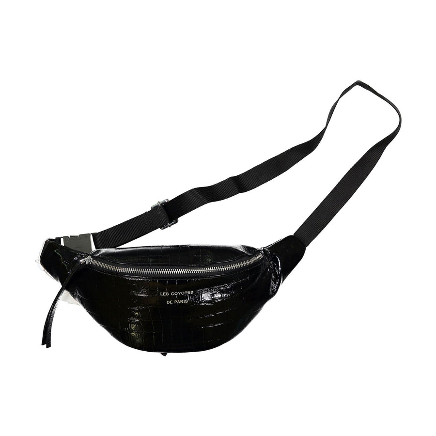 Les Coyotes de Paris Black Fabienne Belt Bag