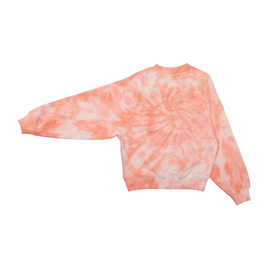 Les Coyotes de Paris Coral Tie Dye Milou Sweatshirt