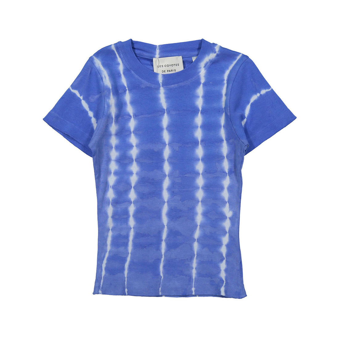 Les Coyotes de Paris Blue Tie Dye Tee
