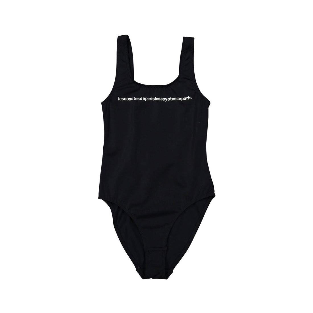 Les Coyotes de Paris Black Logo Lily Swimsuit