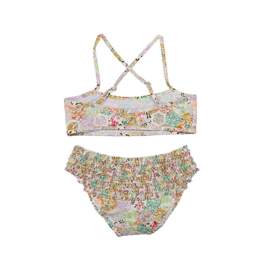 Bonpoint Coral Floral Blum Bikini