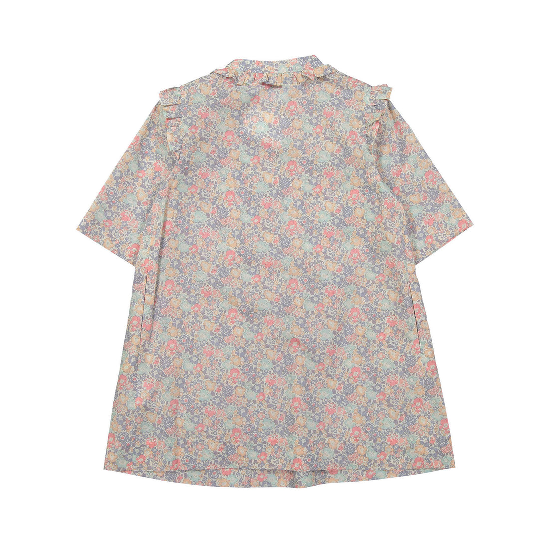 Bonpoint Purple Liberty Nalou Yoke Dress