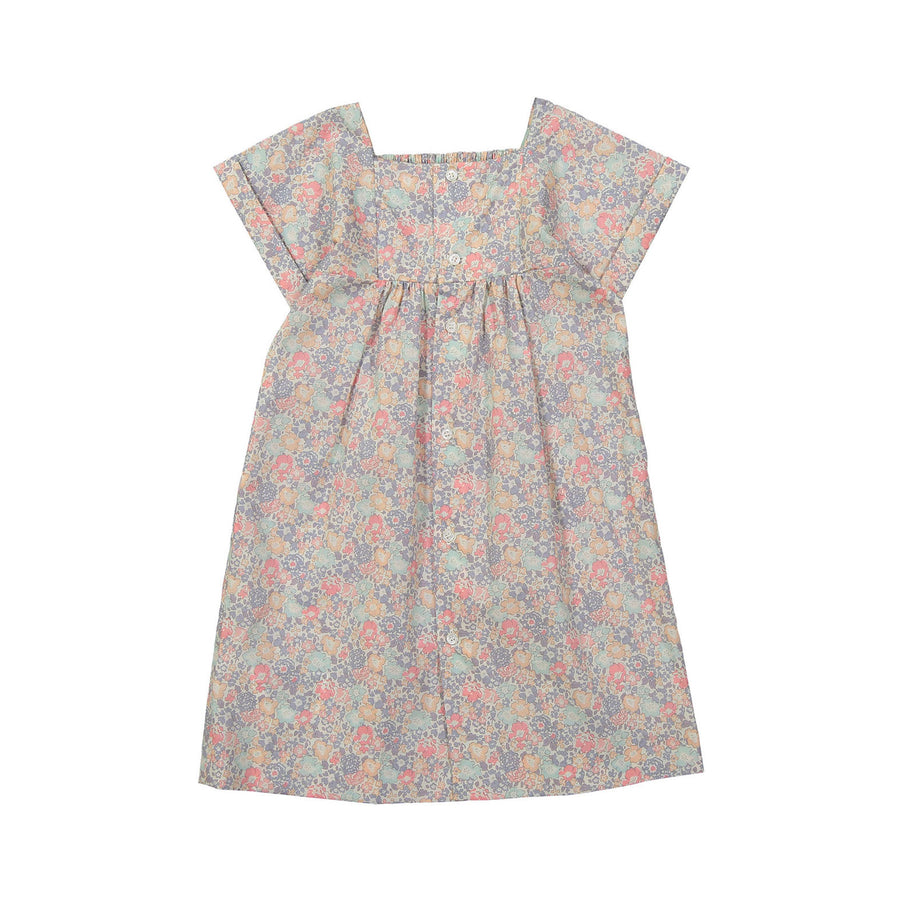 Bonpoint Purple Liberty Pais Baby Dress