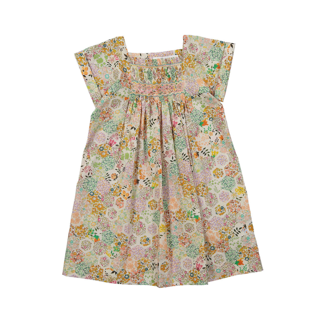 Bonpoint Coral Liberty Pais Baby Dress