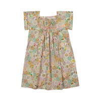 Bonpoint Coral Liberty Pais Baby Dress