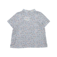 Bonpoint Blue Palm Print Cesar Tunic