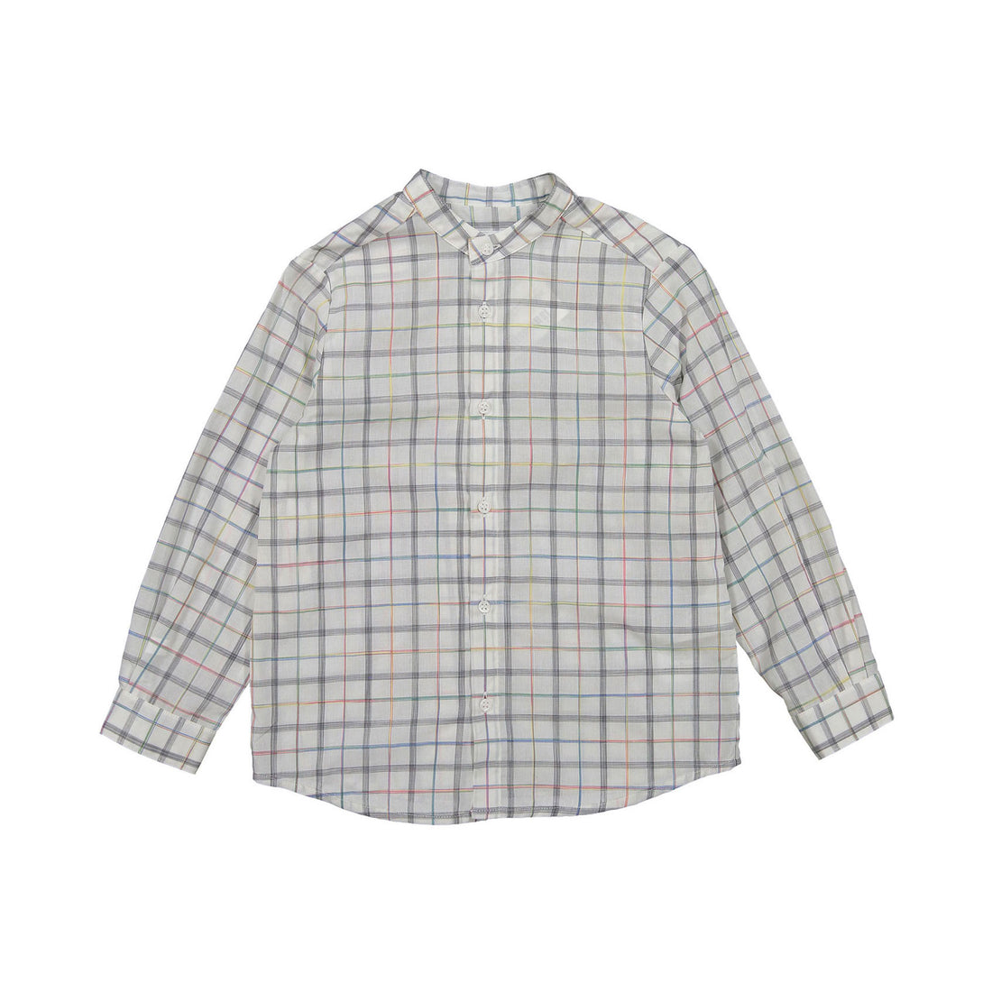 Bonpoint Blue Plaid Eugene Shirt