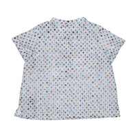 Bonpoint Blue Palm Print Emilio Baby Tunic