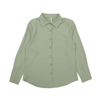 Ava and Lu Mint Collared Blouse