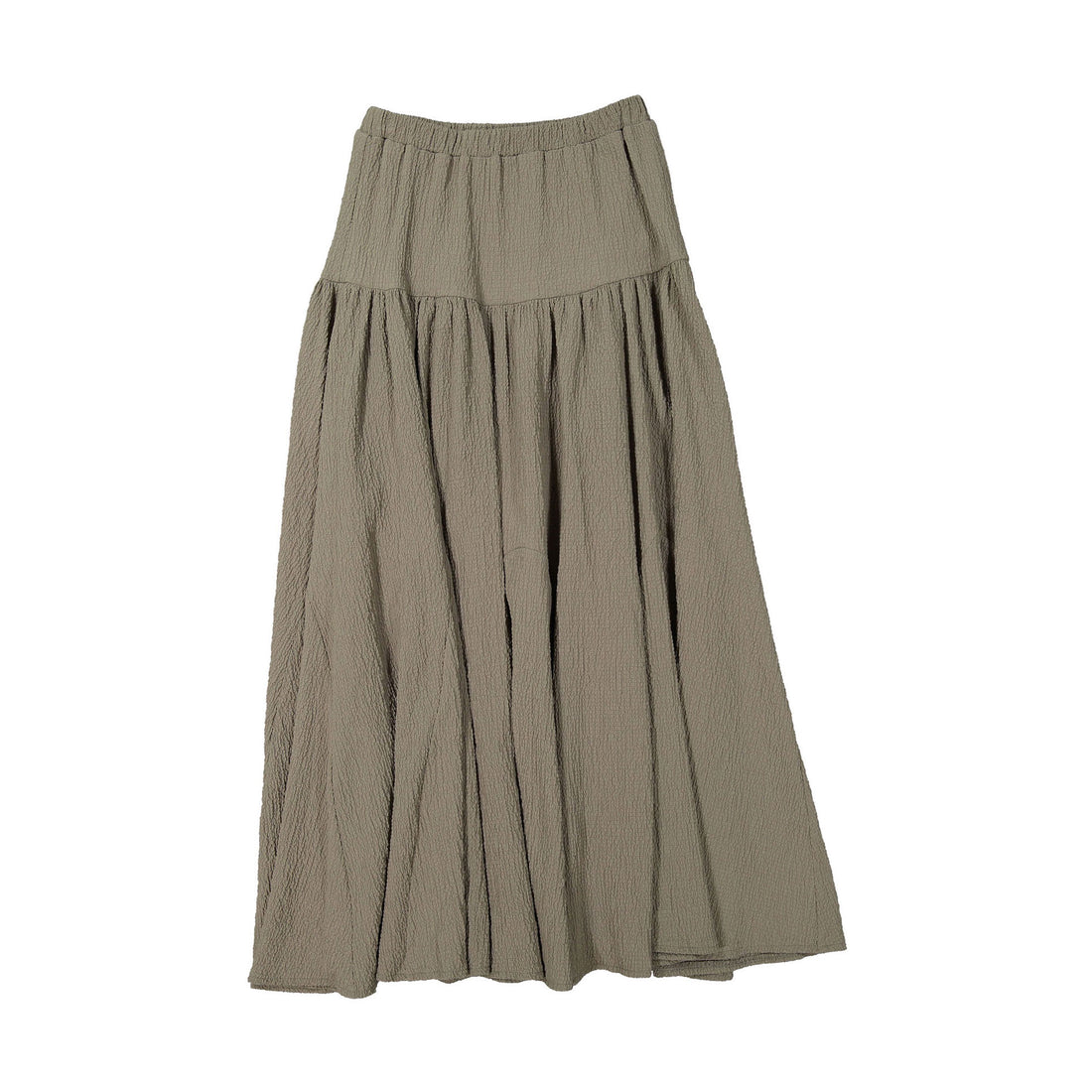 A4 Taupe Dropwaist Maxi Skirt