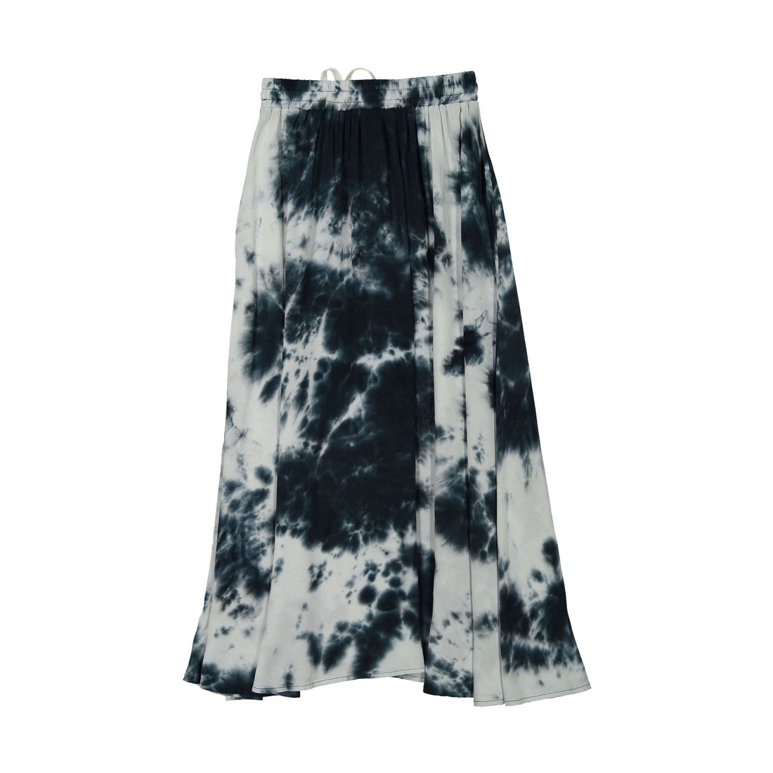 Ava and Lu Teal Tie Dye Midi Skirt