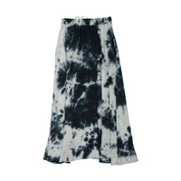 Ava and Lu Teal Tie Dye Midi Skirt