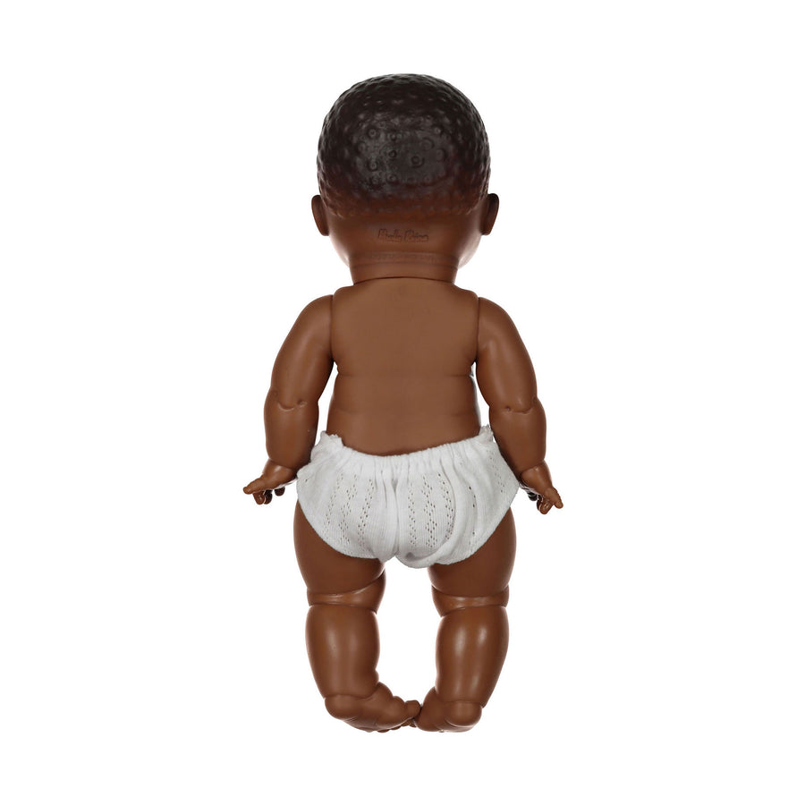 MiniKane African Little Boy with Blue Eyes