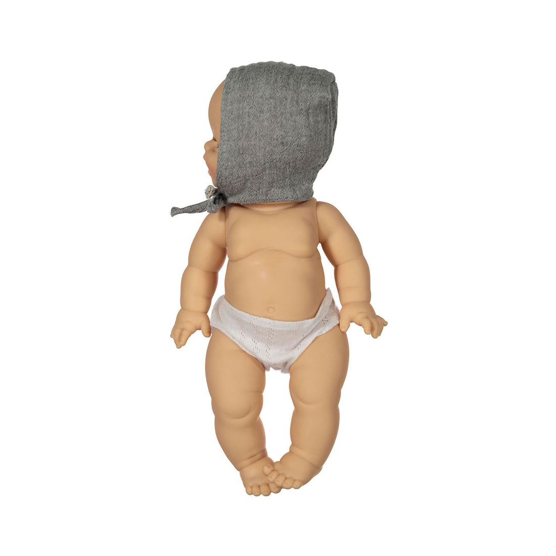 MiniKane Heather Grey Double Gauze Bonnet