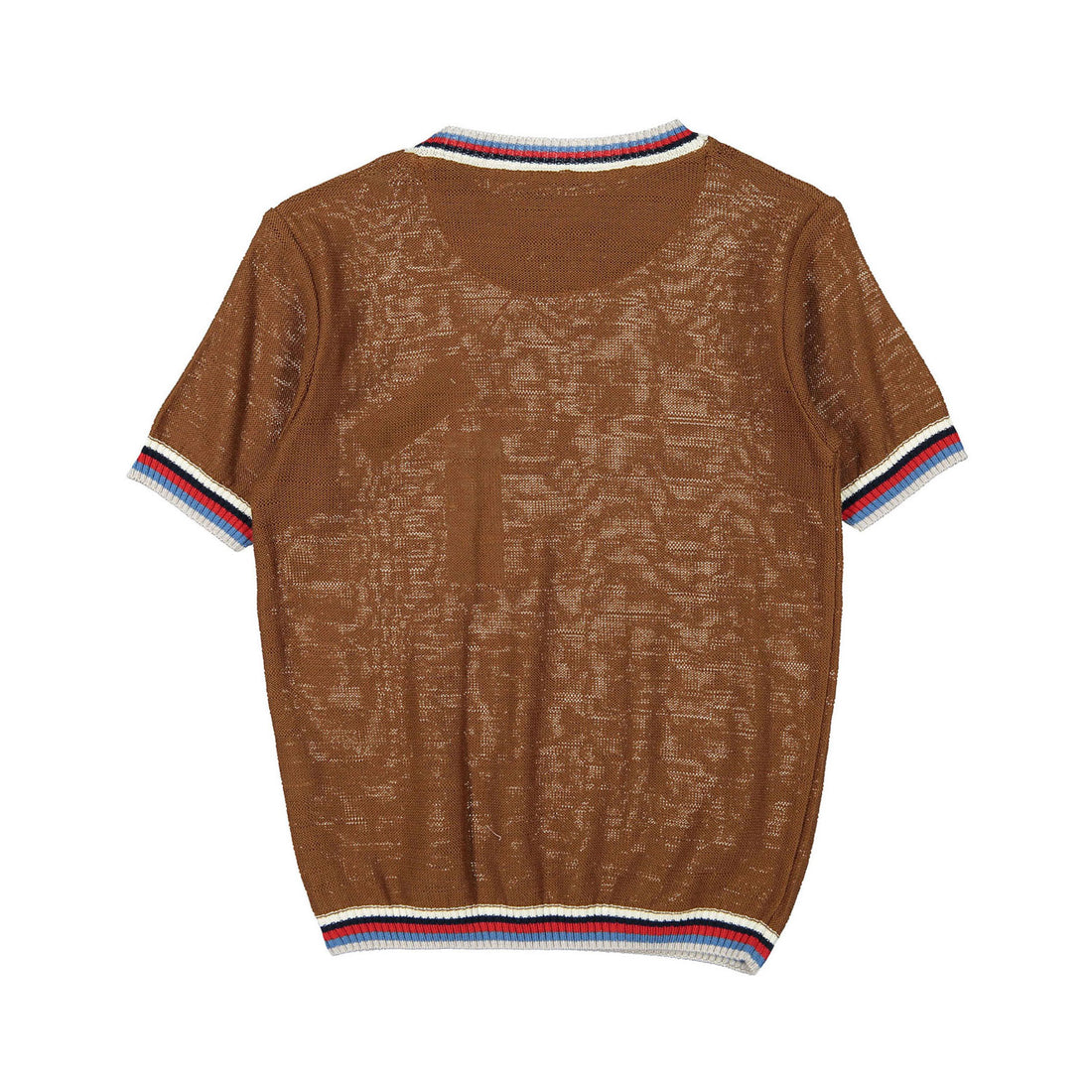 Nupkeet Camel Beta Trim Sweater