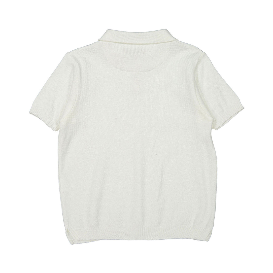 Nupkeet Cream Knit Polo