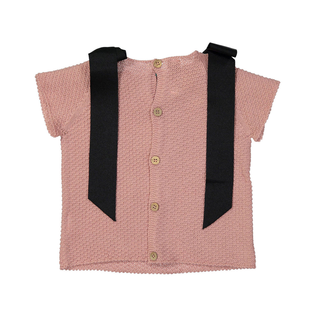 Nueces Dusty Pink Bows Pullover