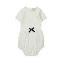 Nueces Ivory Acacia Rib Romper