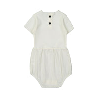 Nueces Ivory Acacia Rib Romper