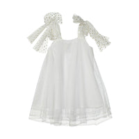 Nueces White Tulle Magnolia Dress