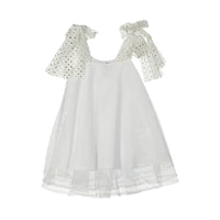 Nueces White Tulle Magnolia Dress