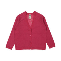 Bonton Fuchsia Lurex Cardigan