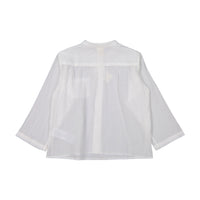 Bonton Rainbow White Button Internet Tunic