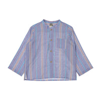 Bonton Pastel Blue Striped Adriano Baby Tunic