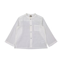 Bonton Rainbow White Button Internet Tunic