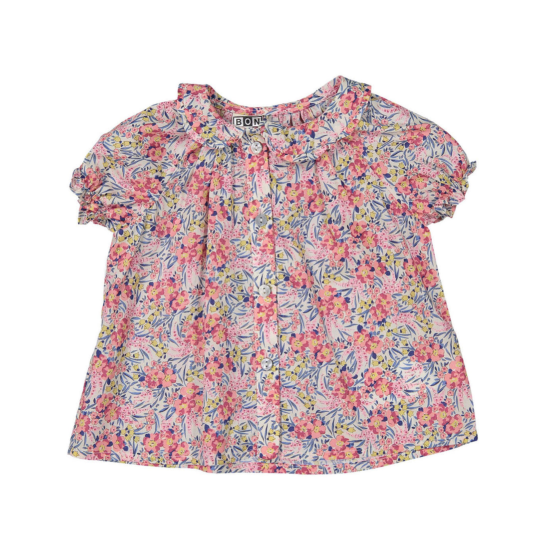 Bonton Rose Floral Aria Baby Blouse